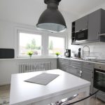 Die Küche der Gästewohnung